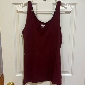 Maroon Base Layer Tank
